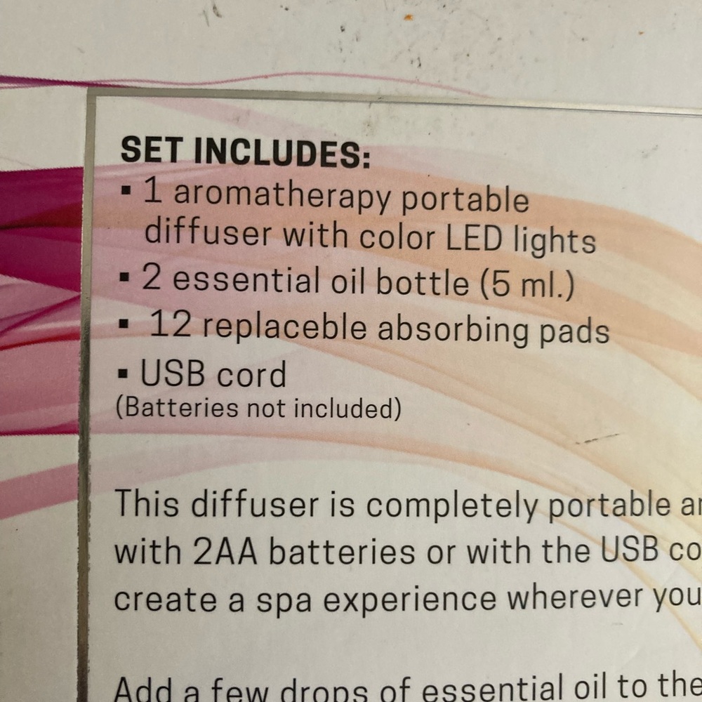 New Aromatherapy LED Diffuser Set - Picture 5 of 6